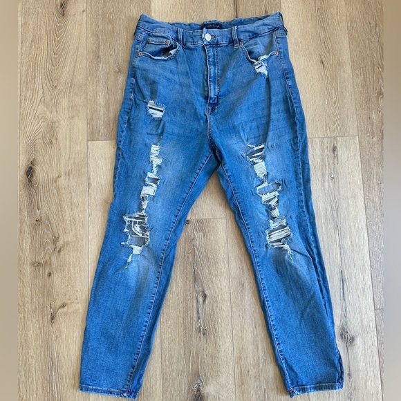 Aeropostale Denim - Aeropostale crop high rise curvy stretch jeggings 16